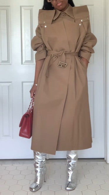 Stylish And Casual Trench Coat