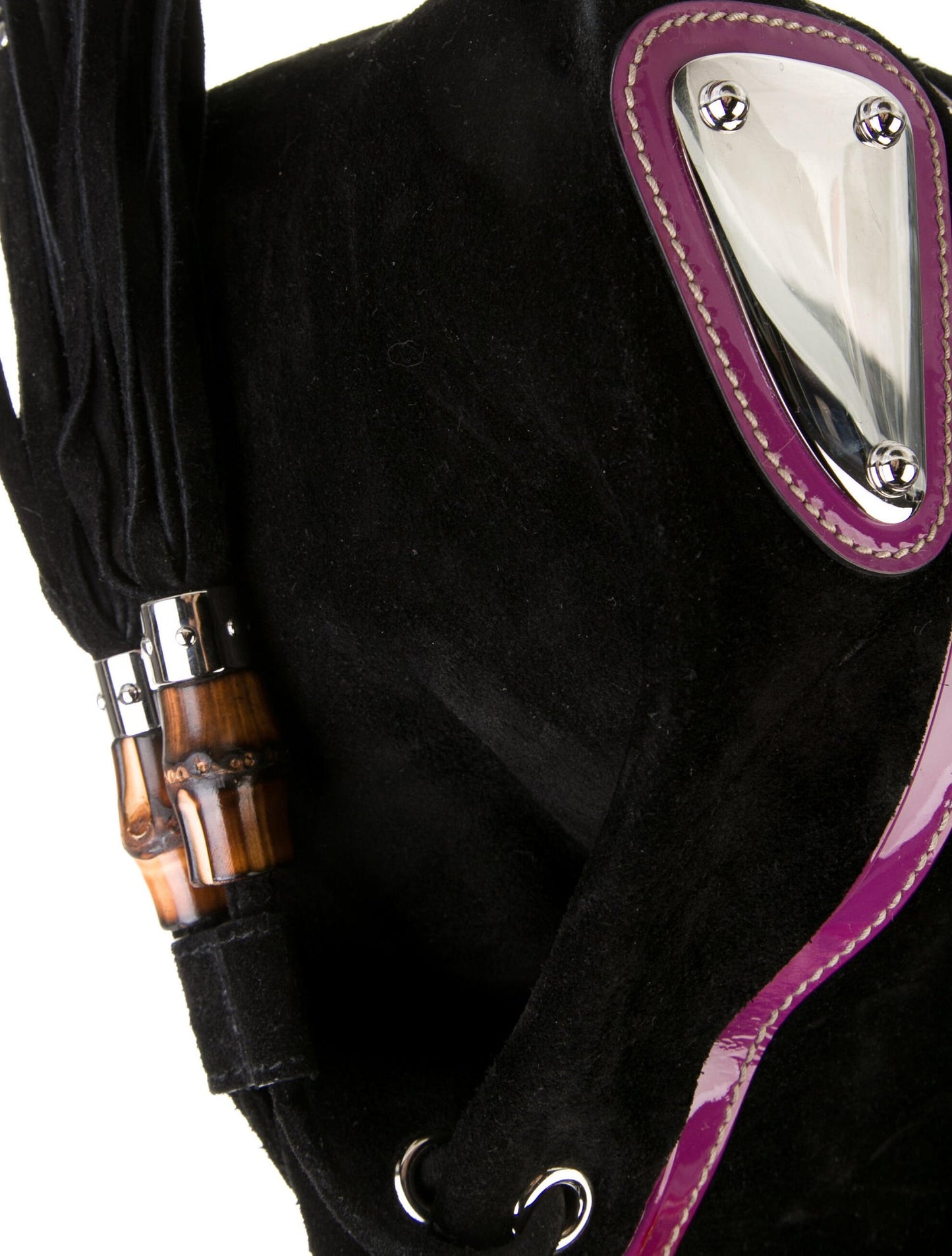 Medium Suede Race Tote