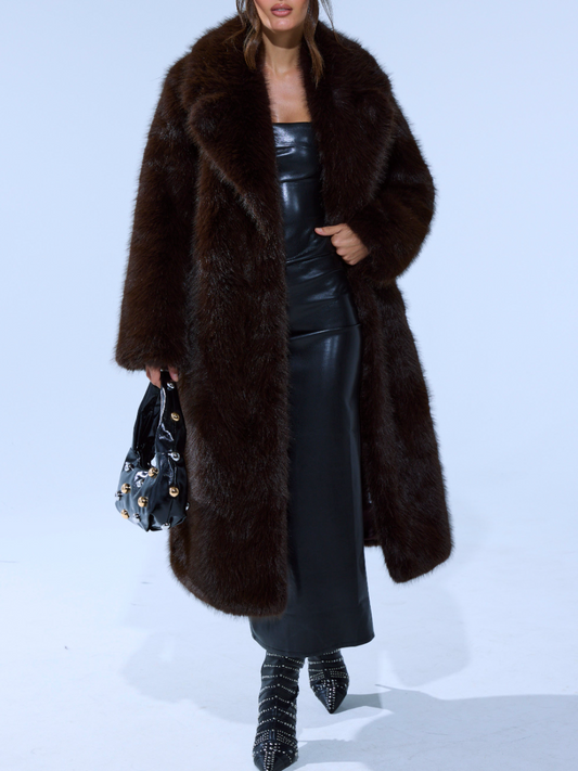 Faux Fur Coat