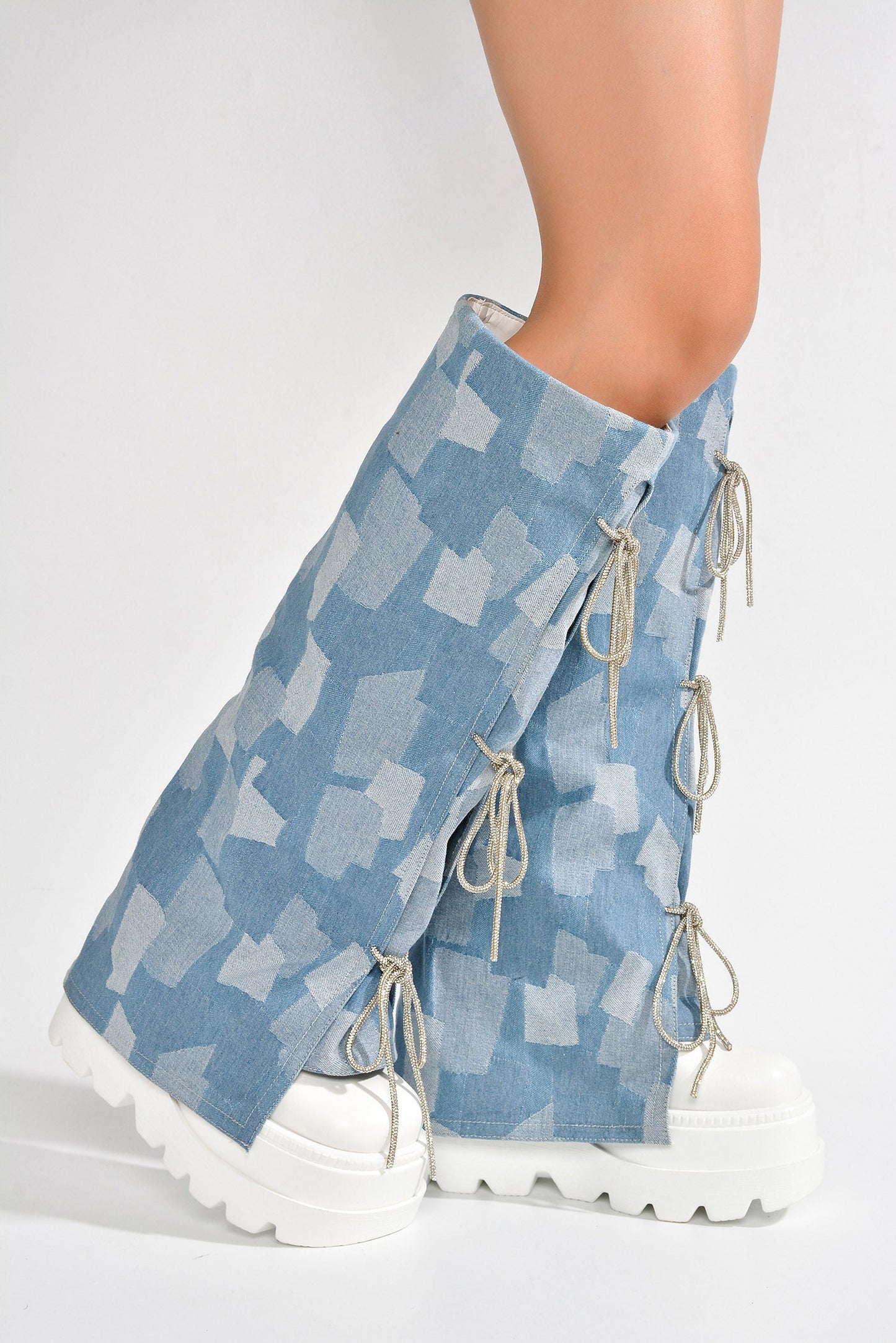 Thick-soled High Boots