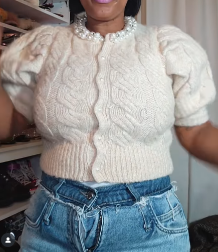 Elegant Pearl Cardigan