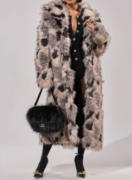 Statement Fur Coat（Free shipping）