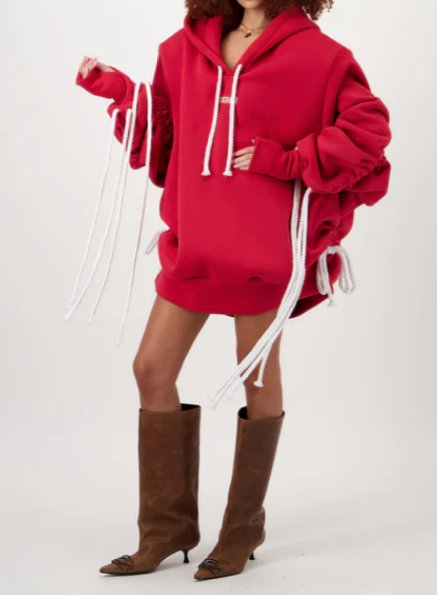 Tassel Hoodie Sweater