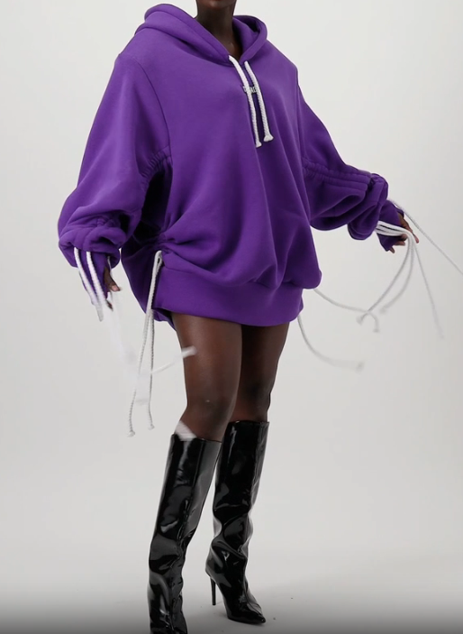 Tassel Hoodie Sweater