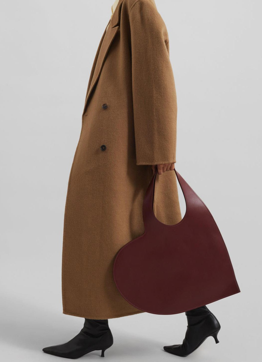 Red Heart-shaped Handbag