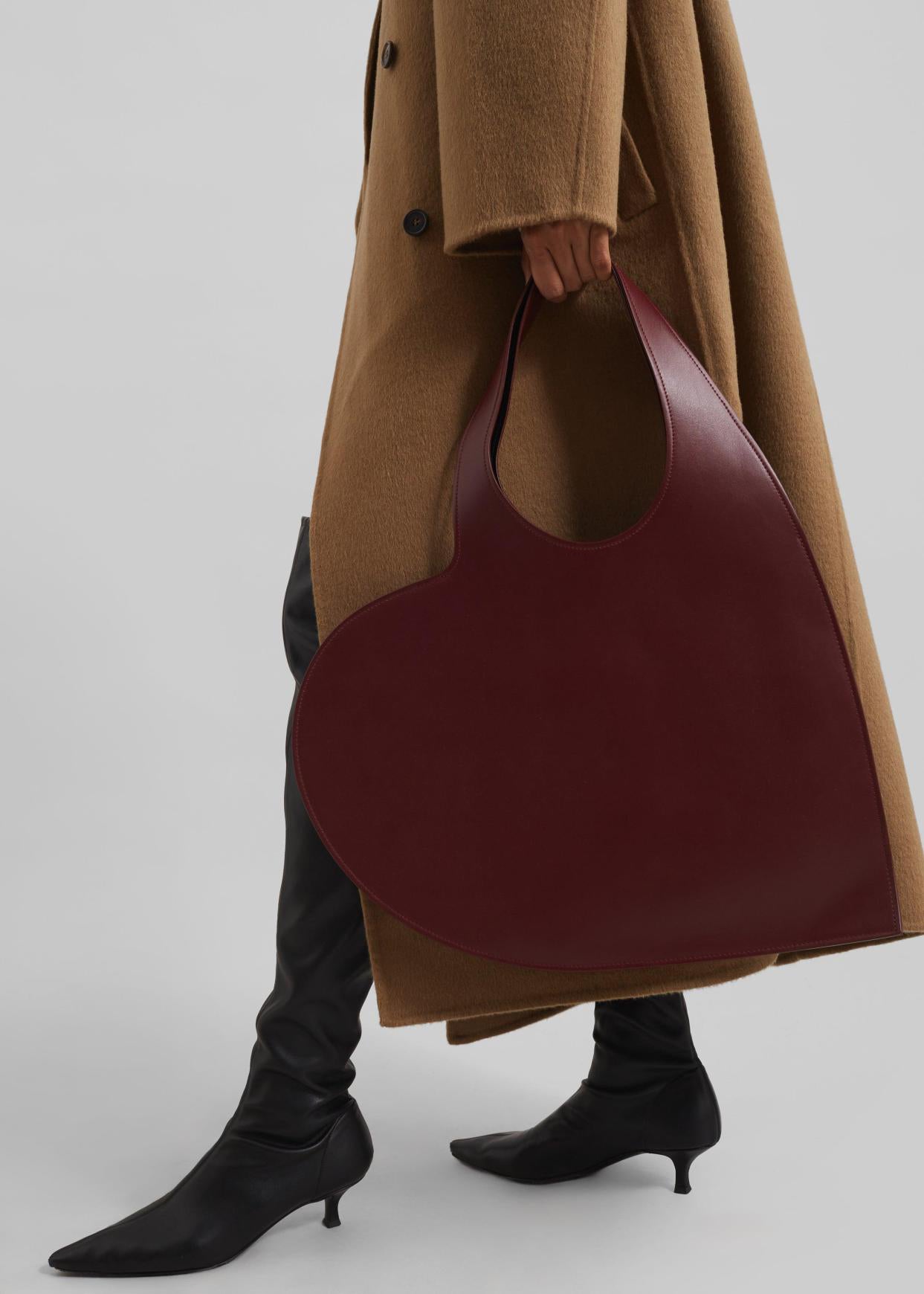 Red Heart-shaped Handbag